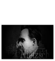 Ahşap Tablo Friedrich Nietzsche Portre SB