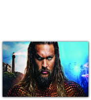 Ahşap Tablo Aquaman Keskin Bakışlar