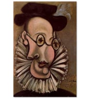 Ahşap Tablo Portrait Of Sabartes 1939 By Picasso