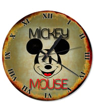 Mickey Mouse Özel Tasarım Duvar Saati
