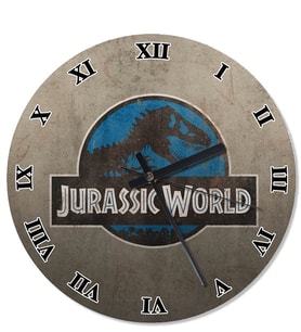 Jurassic World Duvar Saati