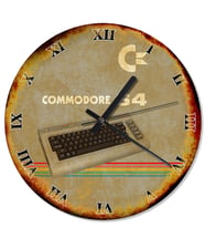 Eskimiş Zeminde Commodore 64 Duvar Saati