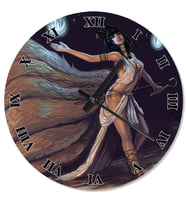 Diana  Ahri  Analog Duvar Saati