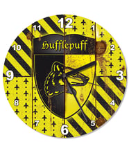 Hufflepuff Harry Potter Tasarım Duvar Saati