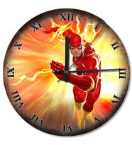 Flash Roma Rakamlı Akarlı Duvar Saati