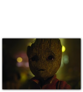 Ahşap Tablo Galaksinin Koruyucuları Baby Groot