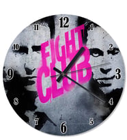 Fight Club Özel Tasarlanmış Duvar Saati
