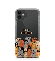 Kılıfland Apple İphone 11 Kılıf Silikon Resimli Kapak Best Friends -Stok 384