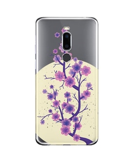 Kılıfland Meizu X8 Kılıf Silikon Desenli Resimli Lüx Kapak Last Sakura -Stok 648
