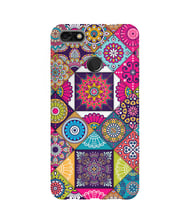 Kılıfland General Mobile GM9 Pro Kılıf Silikon Desenli Resimli Lüx Kapak Patchwork -Stok 1047