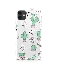 Kılıfland Apple İphone 11 Kılıf Silikon Resimli Kapak Cactus Pattern -Stok 901