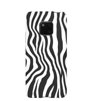 Kılıfland Huawei Mate 20 Pro Kılıf Silikon Desenli Resimli Lüx Kapak Zebra Pattern -Stok 1087