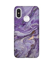 Kılıfland Xiaomi Redmi Note 7 Kılıf Silikon Resimli Kapak Abstract Purple -Stok 1070