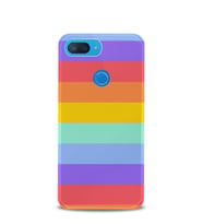 Kılıfland Xiaomi Mi 8 Lite Kılıf Silikon Resimli Kapak Rainbow -Stok 1276
