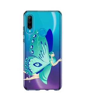 Kılıfland Huawei P30 Lite Kılıf Silikon Desenli Resimli Lüx Kapak Fairytale -Stok 417