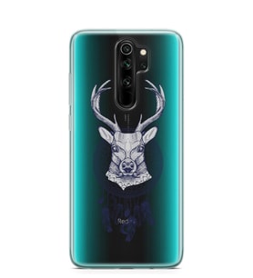 Kılıfland Xiaomi Redmi Note 8 Pro Kılıf Silikon Resimli Kapak Dream Mandala Deer -Stok 863