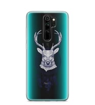 Kılıfland Xiaomi Redmi Note 8 Pro Kılıf Silikon Resimli Kapak Dream Mandala Deer -Stok 863