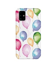 Kılıfland Samsung Galaxy A71 Kılıf A715F Silikon Resimli Kapak Ballons -Stok 1037