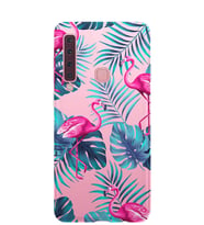 Kılıfland Samsung Galaxy A9 2018 Kılıf A920F Silikon Resimli Kapak Flamingo Pattern -Stok 1032