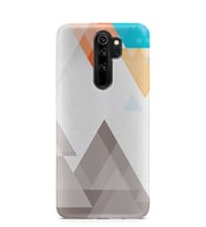 Kılıfland Xiaomi Redmi Note 8 Pro Kılıf Silikon Resimli Kapak Triangles -Stok 280