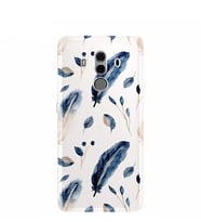 Kılıfland Huawei Mate 10 Pro Kılıf Silikon Desenli Resimli Lüx Kapak Leaf's -Stok 1031