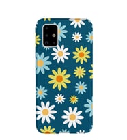 Kılıfland Samsung Galaxy A71 Kılıf A715F Silikon Resimli Kapak Flowers -Stok 377