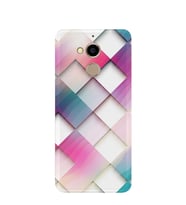 Kılıfland General Mobile GM8 Kılıf Silikon Desenli Resimli Lüx Kapak Colorful Triangle With White -Stok 821