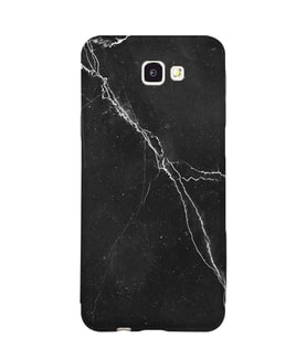 Kılıfland Samsung Galaxy J7 Prime-J7 Prime 2 Kılıf Silikon Resimli Kapak Siyah Şerit Mermer -Stok 1298