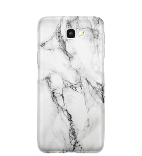 Kılıfland Samsung Galaxy J7 Prime-J7 Prime 2 Kılıf Silikon Resimli Kapak Fragile White Marble Mermer -Stok 1103