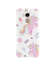 Kılıfland General Mobile GM8 Kılıf Silikon Desenli Resimli Lüx Kapak Pasta Unicorn -Stok 1139
