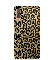 Kılıfland Samsung Galaxy A7 2018 Kılıf A750F Silikon Resimli Kapak Leopar Patterny -Stok 877