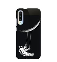 Kılıfland Xiaomi Mi A3 Kılıf Silikon Resimli Kapak Moon Astronaut -Stok 519