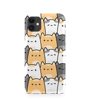 Kılıfland Apple İphone 11 Kılıf Silikon Resimli Kapak Pretty Cats -Stok 1179