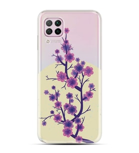 Kılıfland Huawei P40 Lite Kılıf Kılıf Silikon Resimli Kapak Last Sakura Stok 648