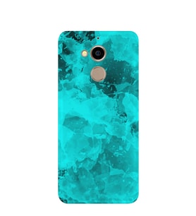 Kılıfland General Mobile GM8 Kılıf Silikon Desenli Resimli Lüx Kapak Paint Blue -Stok 1163