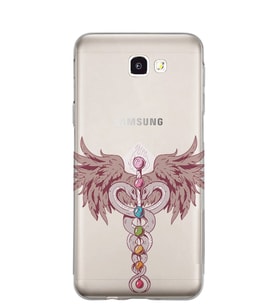 Kılıfland Samsung Galaxy J7 Prime-J7 Prime 2 Kılıf Silikon Resimli Kapak Characras Yoga -Stok 30