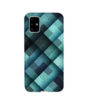 Kılıfland Samsung Galaxy A71 Kılıf A715F Silikon Resimli Kapak Girdap -Stok 794