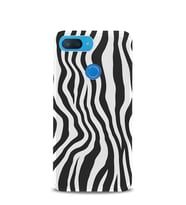 Kılıfland Xiaomi Mi 8 Lite Kılıf Silikon Resimli Kapak Zebra Pattern -Stok 1087