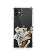 Kılıfland Apple İphone 11 Kılıf Silikon Resimli Kapak Koalas -Stok 1125