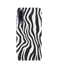 Kılıfland Samsung Galaxy A50 Kılıf A505F Silikon Resimli Kapak Zebra Pattern -Stok 1087