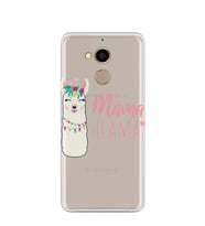 Kılıfland General Mobile GM8 Kılıf Silikon Desenli Resimli Lüx Kapak Mama Llama -Stok 510