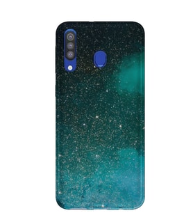 Kılıfland Samsung Galaxy A20S Kılıf A207F Silikon Resimli Kapak Green Sky -Stok 1080