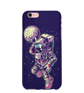 Kılıfland Apple İphone 6S Kılıf Silikon Resimli Kapak Astronaut Plater -Stok 849
