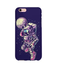 Kılıfland Apple İphone 6S Kılıf Silikon Resimli Kapak Astronaut Plater -Stok 849