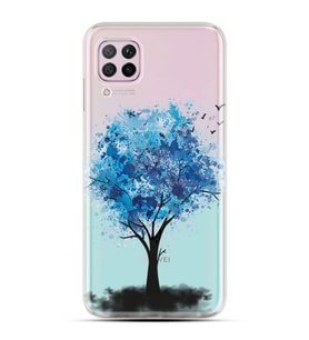 Kılıfland Huawei P40 Lite Kılıf Kılıf Silikon Resimli Kapak Dream Tree Stok 623