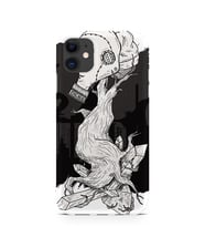 Kılıfland Apple İphone 11 Kılıf Silikon Resimli Kapak Gas Mask Retro -Stok 442