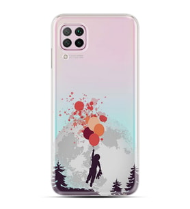 Kılıfland Huawei P40 Lite Kılıf Kılıf Silikon Resimli Kapak Up Boy Stok 63