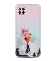 Kılıfland Huawei P40 Lite Kılıf Kılıf Silikon Resimli Kapak Up Boy Stok 63