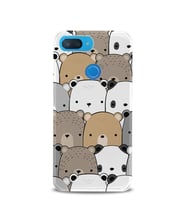 Kılıfland Xiaomi Mi 8 Lite Kılıf Silikon Resimli Kapak Panda Pattern -Stok 962