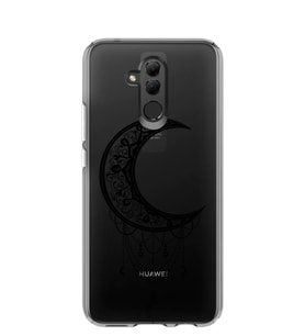 Kılıfland Huawei Mate 20 Lite Kılıf Silikon Desenli Resimli Lüx Kapak Moon -Stok 749